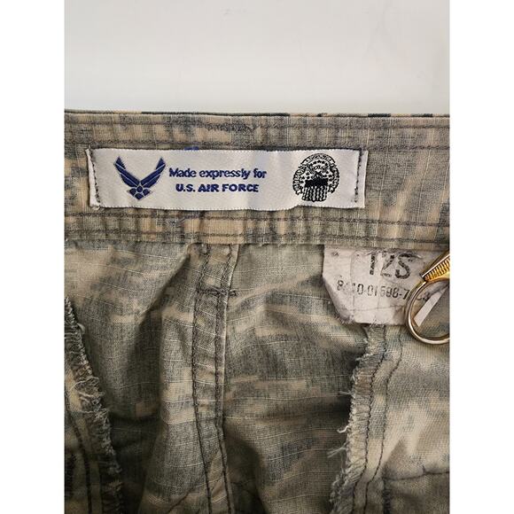 USAF Military Green Tan Camo Heavy Duty Women's Jogger Pants SZ 12S - Picture 6 of 10